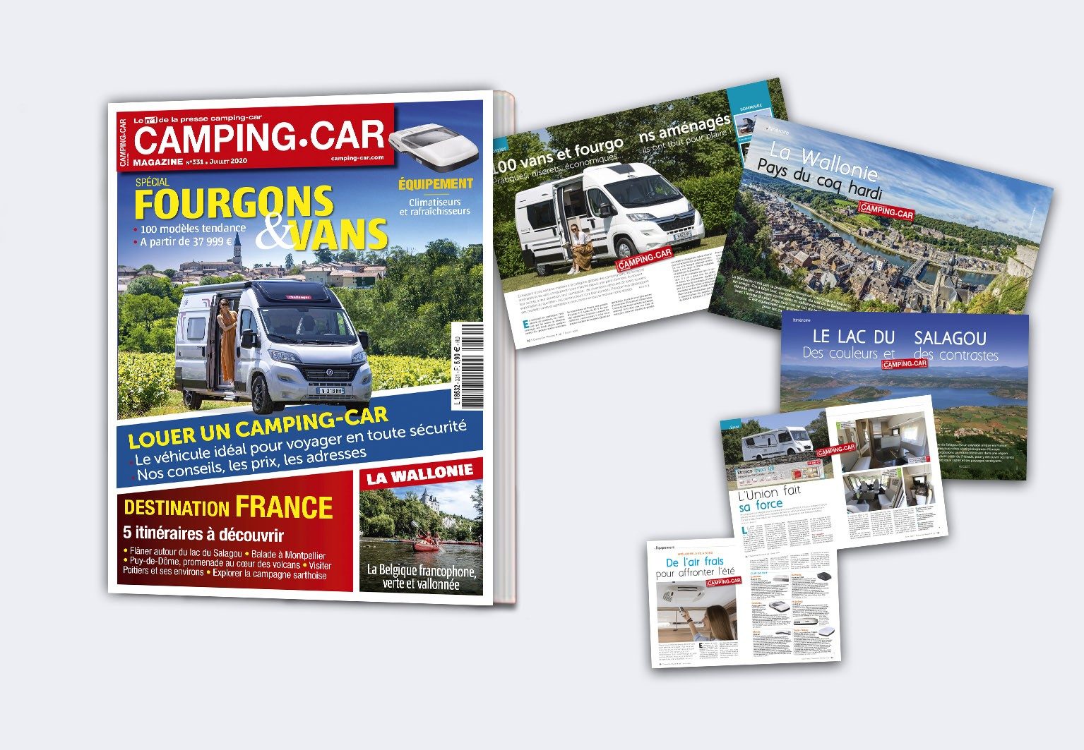 Le Numero 331 De Camping Car Magazine Sort Vendredi 5 Juin En Kiosque Nos Actus Camping Car Magazine