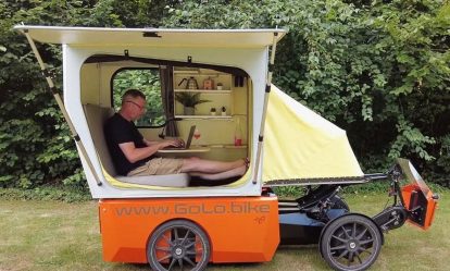 SpaceCamper lance un prototype de camping-car à partir d'un vélo