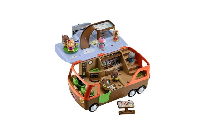 Klorofil - Le Camping Car - Jouet Enfant - Monde Miniature - Maison sur  Roues - Invente tes Histoires - Univers Klorofil - 1 Personnage et 1 Table  de