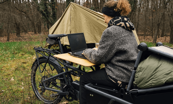 SpaceCamper lance un prototype de camping-car à partir d'un vélo