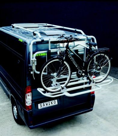 Le porte-vélos Sawiko 3, aussi sur les vans basés sur Renault